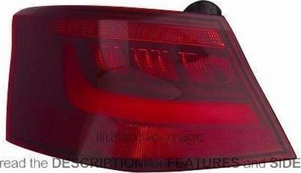 Stop Lambası Dıs Sol Ledlı - Hatchback Vw A3 Bm 13- (Oem No: 8V3945095B) - Image 1