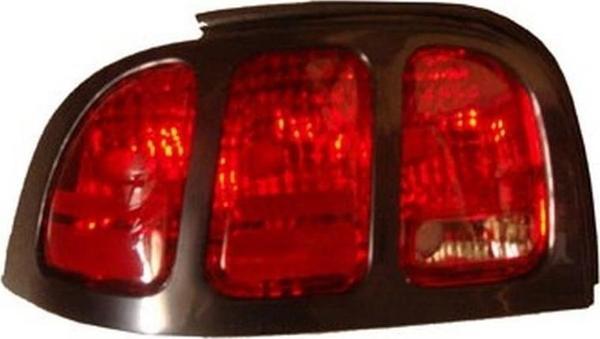 1996-1998 Ford Mustang Stop Lambası Sol Kırmızı Üst Çerçevesi İle Birlikte (Eagle Eyes) (Adet) (Oem  - Image 1