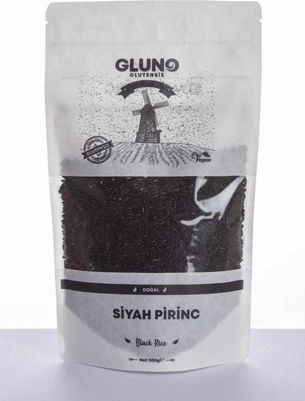 Gluno Glutensiz Siyah Pirinç 500G - Image 1
