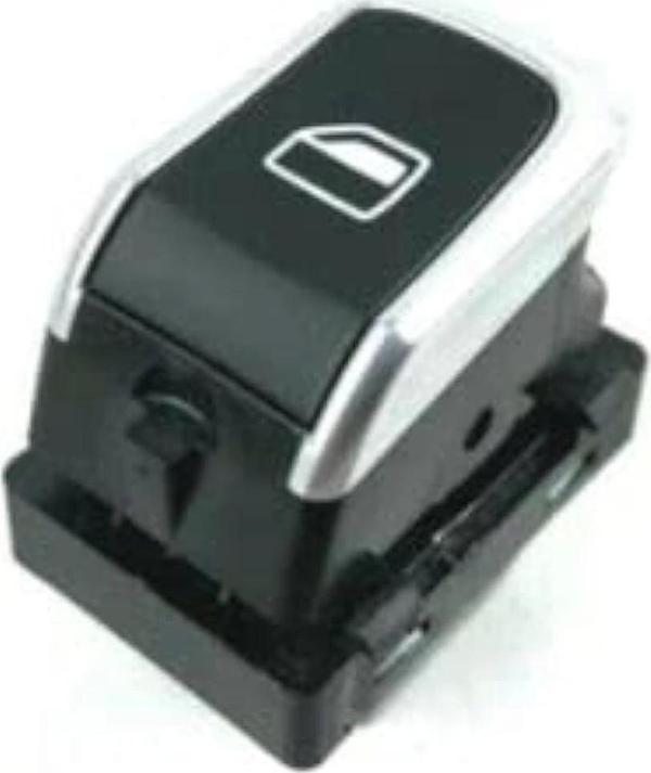 Düğme Cam Açma A4 / A5 / Q5 08-15 (Tekli) Kromlu (Oem No: 4H0959855A) - Image 1