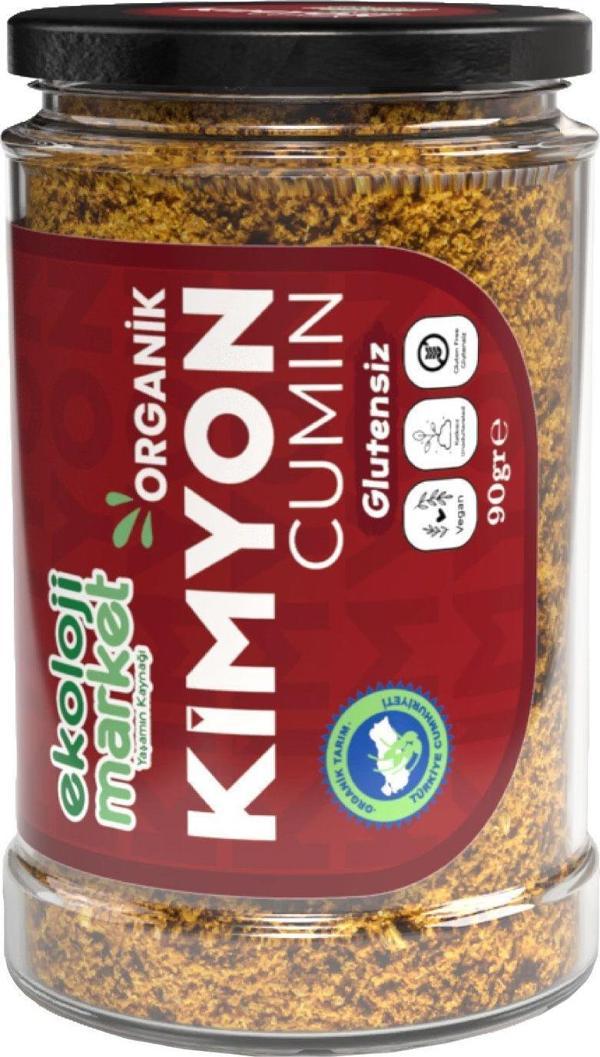 Ekoloji Market Organik Glutensiz Kavanoz Kimyon Toz 90 Gr - Image 1