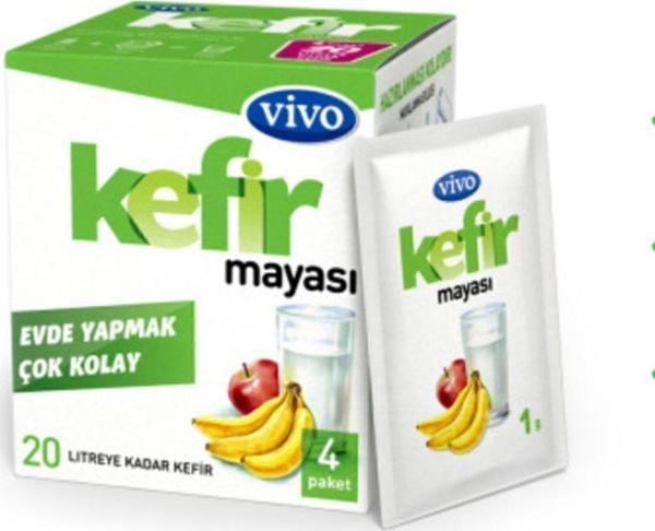 Vivo Kefir Mayası 4 Gr - Image 1