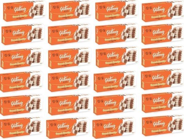 Glutensiz Ada Damalı Kurabiye 24 Adet - Image 1