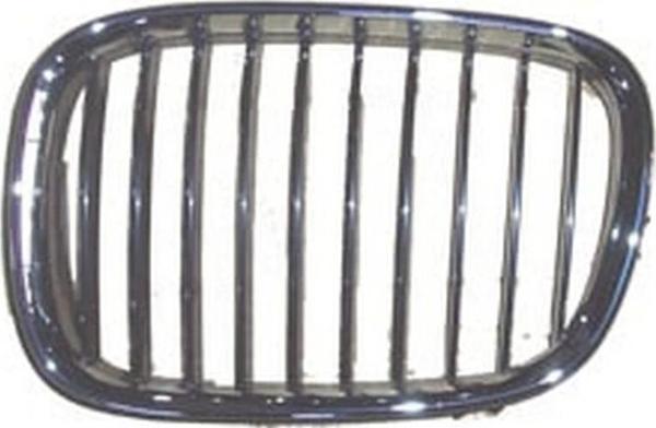 1996-2000 Bmw 5 Serı E39- Ön Panjur Sağ Nikelajlı-Siyah (Tyg) (Adet) (Oem No:511138159316) - Image 1
