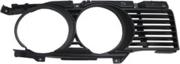 1988-1993 Bmw 5 Serı E34- Ön Panjur Siyah Sol (Yuvarlak Farlı Tip) (Tyg) (Adet) (Oem No:51131944137) - Image 1