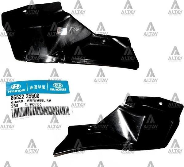 2003-2005 Hyundaı Accent Admıre Arka Çamurluk Davlumbazı Sağ (Bfn) (Oem No:8682225500) - Image 1