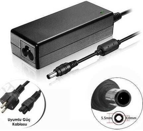 İnfostar Samsung  19V 4.74A Notebook Adaptör Şarj Aleti (5.5 3.0 Uç Çapı) - Image 1