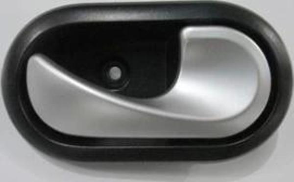 Dacıa Sandero- 09/12; Ön Kapı İç Açma Kolu Sağ Siyah (Elceği Gümüş Gri) (Oem No: 8200174074) - Image 1