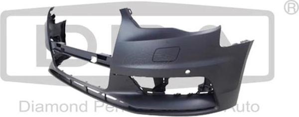 2013-2016 Audi A3 Sd Ön Tampon (Sis-Panjur-Far Yıkama Delikli-Sensör Delikli) (Tw) (Adet) (Oem No:8V - Image 1