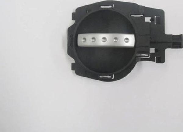 2003-2009 Cıtroen C3 Ön Kapı İç Açma Kolu Sağ Siyah Elceği Gümüş Gri Hushan Oem No: 9144-92 - Image 1