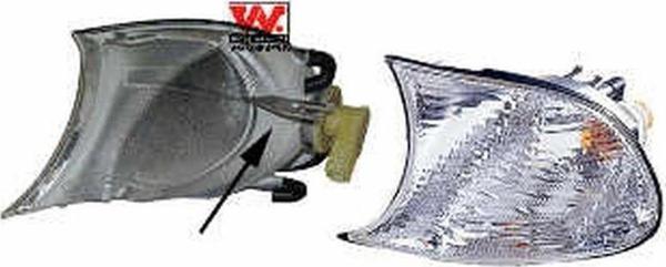 Bmw E46 2 2001 2003 Sinyal Lambası Sol Beyaz (Oem No:63137165857) - Image 1