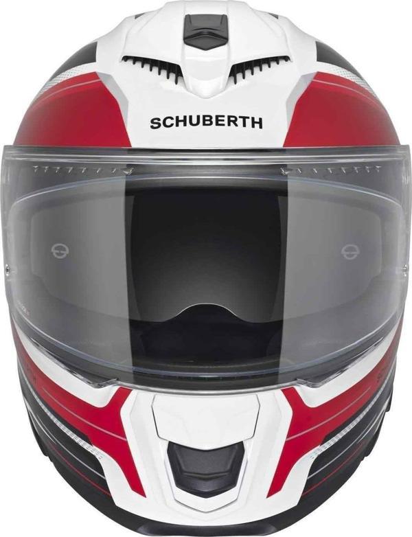 Schuberth S3 Apex White Kapalı  Kask - Image 1