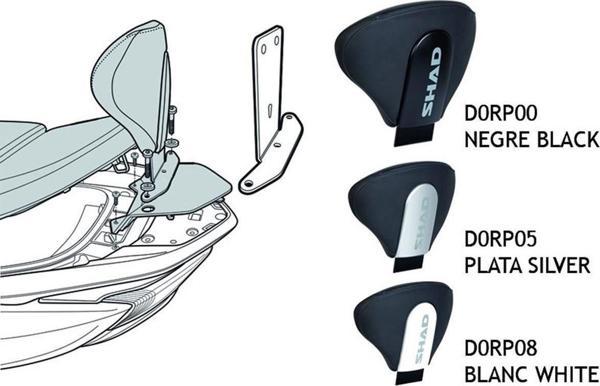 Shad Honda Forza 125/250/300 17-20 - ADV 350 22 Sırt Dayama D0RP00 - Image 1