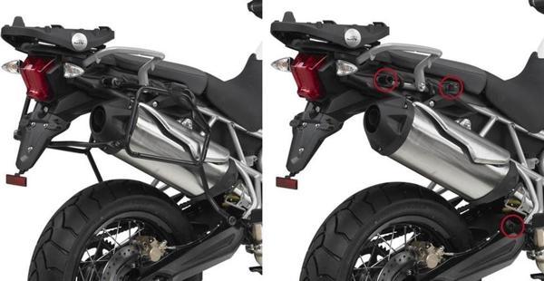 Kappa KLR6409 TRIUMPH TIGER 800 - 800XC - 800XR (11-17) Yan Çanta Taþıyıcı - Image 1