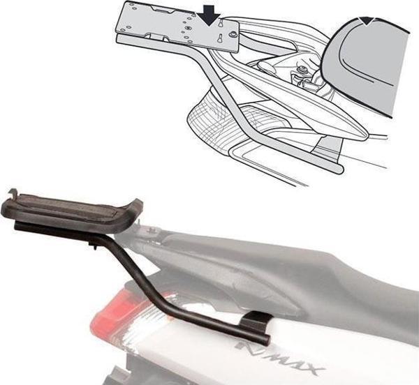 Shad Yamaha Nmax 125 15-18 3P System Arka Çanta Demiri - Image 1