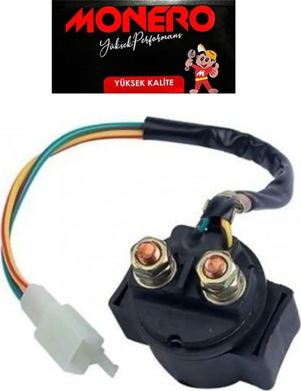 Kesmez Motor Motosiklet Marş Rolesi Otomatiği Cg, Scooter, Cub, Sfc, Ybr Marş Rolesi - Image 1