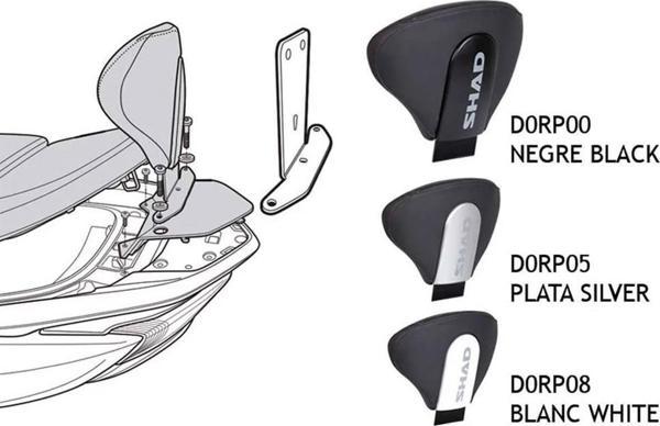 Shad Honda Forza 125/250/300 20-21 Sissy Bar D0RP00 - Image 1