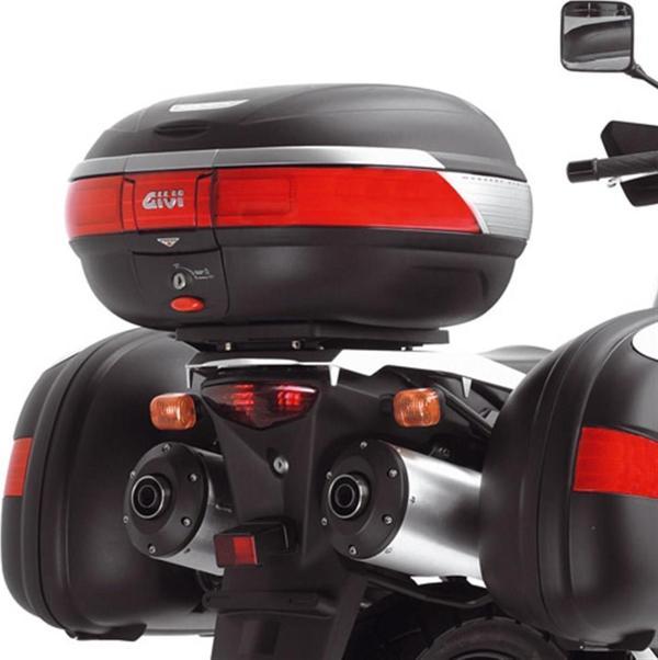 Givi E528 SUZUKI DL 650-1000 V-STROM (02-11) - KAWASAKI KLV 1000 (04-10) Arka Çanta Taşıyıcı - Image 1