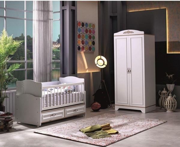 Tutku Yatak Style Beşik 89x140 cm - Image 1