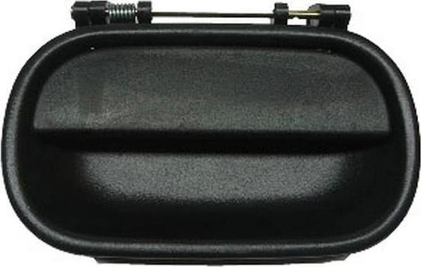 1997-2006 İsuzu Npr Şampiyon Ön Kapı Dış Açma Kolu Sağ Siyah (Pütürlü Tip) (Çift Teker)  (Adet) (Oem - Image 1