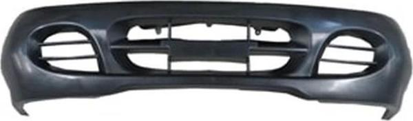 1997-2008 Hyundai H100 Minibüs Ön Tampon Siyah (Sis Deliksiz Bfn) (Adet) (Oem No:8661143810) - Image 1