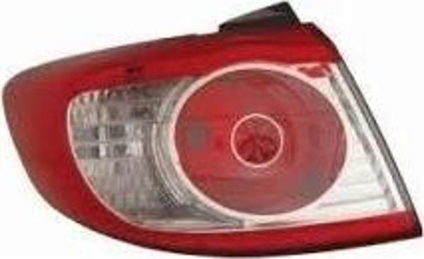 Stop Lambası Sol Beyaz-Kırmızı - P21/5W/Py21W Kore Santa Fe Benzın-Dızel 2009-2012 (Oem No: 924012B5 - Image 1