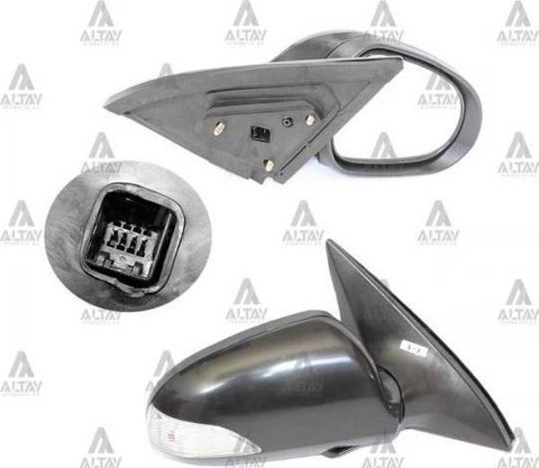 Ayna Dış Dikiz İ30 2007-2011 Elektrikli Sinyalli Sağ (1 Adet) (Oem No: 87620-2L600) - Image 1