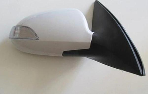 2007-2012 Hyundai İ30 Kapı Aynası Sağ Elektrikli-Sinyalli-Beyaz Kapaklı(Sinyali Kısa Tip)(5Fişli)(Fa - Image 1
