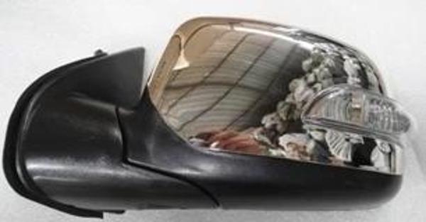 Isuzu D Max- Pıck Up- 07/12; Kapı Aynası Sol Elektrikli 3+2 Pinli Kısa Sinyalli Nikelaj Kapaklı (Oem - Image 1