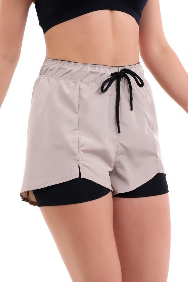 Winmoda Taytlı Şort Survıve Yırtmaçlı - Image 1