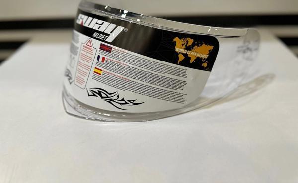 Kask Camı Sway 917 Şeffaf - Image 1