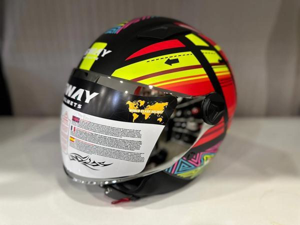 KASK SWAY SW 765 COLOUR FULL ÇENESİZ - Image 1