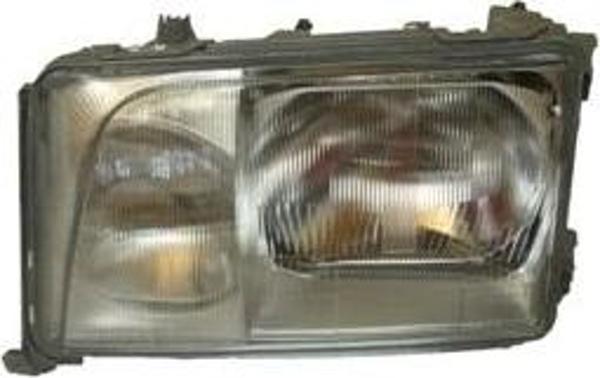 1993-1995 Mercedes E Class W124- Far Lambası Sol Vakum Ayarlı-5Pinli (H4-H3) (Ayfar) (Adet) (Oem No: - Image 1