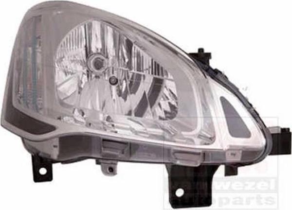 Partner Tepee Berlingo Iıı 2012  Far Sağ Motorlu (Oem No:9806306580) - Image 1