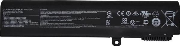 İnfostar MSI GP62 2QE Uyumlu Notebook Bataryası Pili - 4400mAh - Image 1