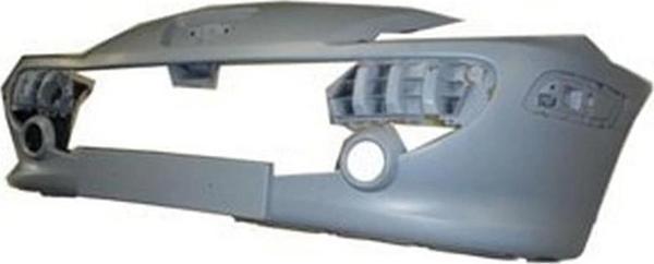 2006-2008 Peugeot 307 Ön Tampon Gri (Astarlı (Panjur-Bant Delikli-Sis Çerçeveli) Tyg) (Adet) (Oem No - Image 1