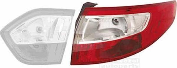 Renault Fluence 2009 2013 Stop Lambası Sağ Dıs Duysuz (Oem No:265502140R) - Image 1