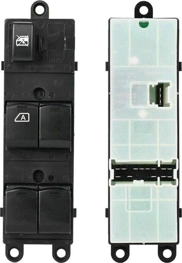 Düğme Cam Açma Qashqaı 07-20 Ön Sol / Note / Navara 06-15 / Xtraıl (Işıklı 5 Tuşlu) (Oem No: 25401-B - Image 1