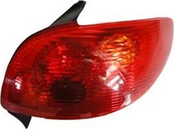 2003-2009 Peugeot 206 Hb Stop Lambası Sağ Kırmızı (5Kapı) (Pleksan) (Adet) (Oem No:6351S0) - Image 1