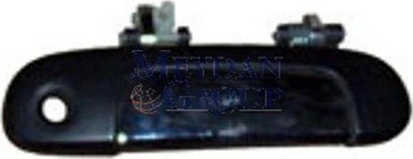 1999-2002 Mazda 323 Familia Ön Kapı Dış Açma Kolu Sol Siyah (Elceği Nikelajlı)  (Adet) (Oem No:Pb25E - Image 1