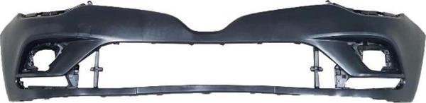2016-2020 Renault Clıo Hb Ön Tampon Siyah Sis-Panjur-Gündüz Farı Delikli-Sensörsüz Oem No: 620226290 - Image 1