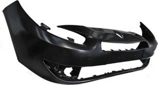 2009-2012 Renault Fluence Ön Tampon Siyah (Sis-Panjur Delikli Tw) (Adet) (Oem No:620224834R) - Image 1