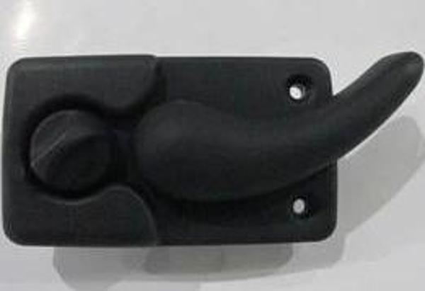 Renault Master- 2- 04/10; Orta Kapı İç Açma Kolu Sağ Pütürlü (Siyah) (Hushan) (Oem No: 4500456) - Image 1