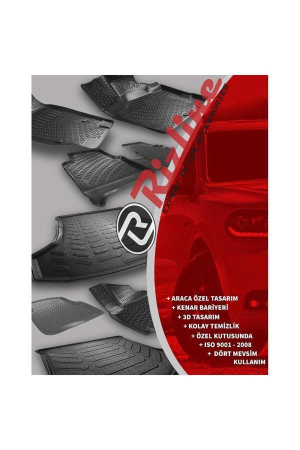 Rizline Mg Hs Benzinli 2023 Araca Özel Üretim 3D Havuzlu Paspas Ve Bagaj Havuzu - Image 1