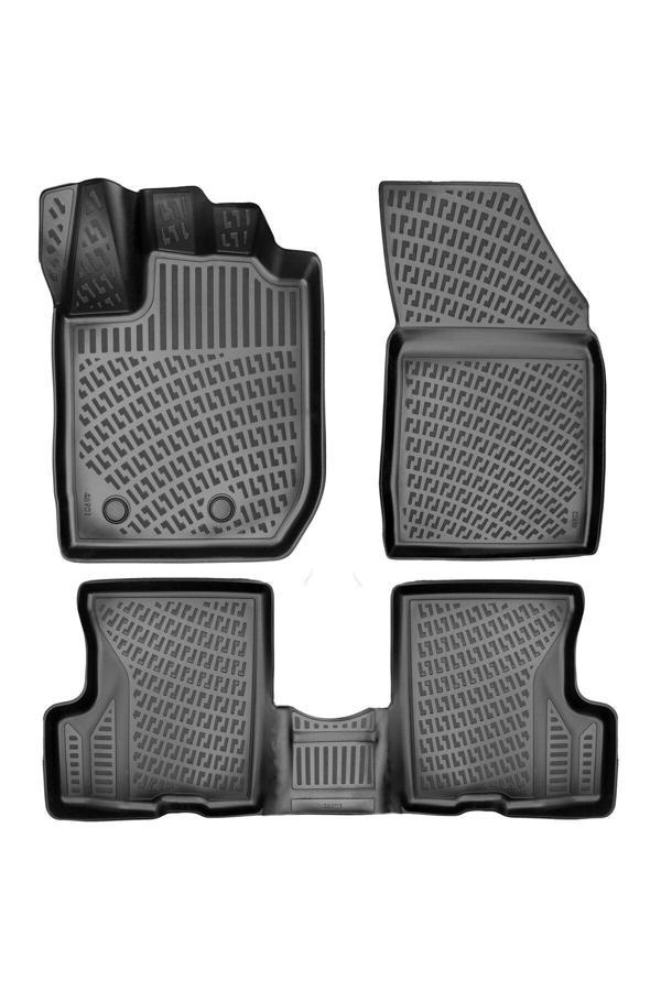 Rizline Dacia Duster 4X2 2020 Araca Özel Tasarım 3D Havuzlu Paspas - Image 1