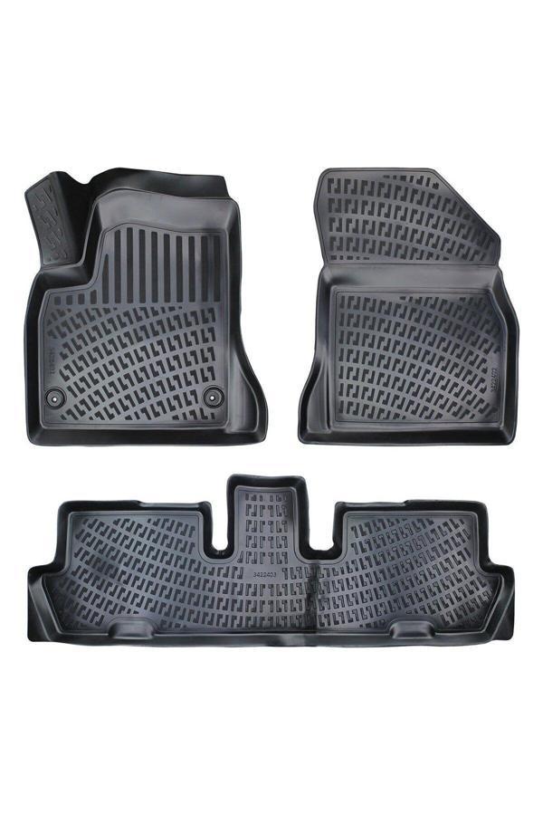 Rizline Citroen C4 Grand Picasso 7 Koltuk 2006 Araca Özel Tasarım 3D Havuzlu Paspas - Image 1