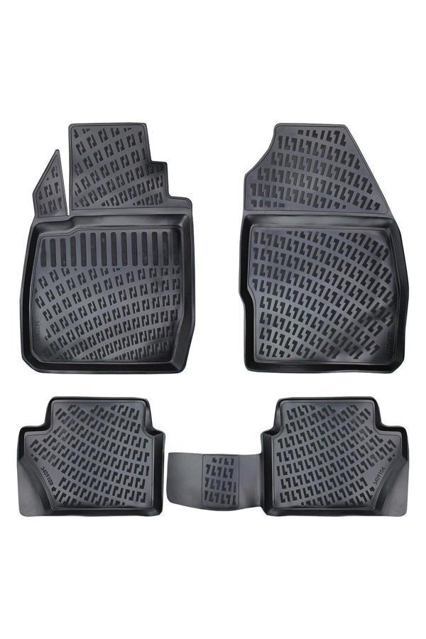 Rizline Ford Fiesta 2007 Araca Özel Tasarım 3D Havuzlu Paspas - Image 1