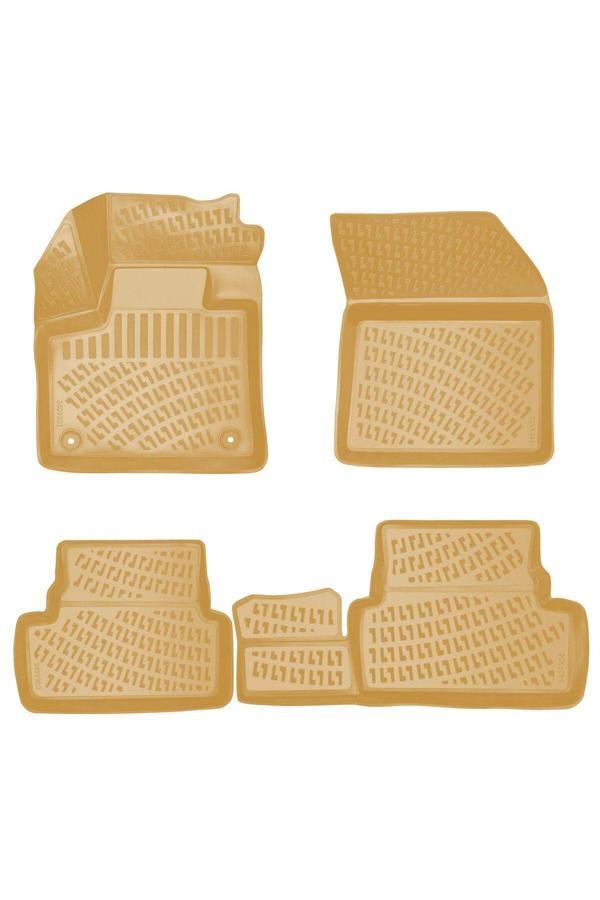 Rizline Ds 7 Crossback 2017 Araca Özel Tasarım 3D Havuzlu Bej Paspas - Image 1