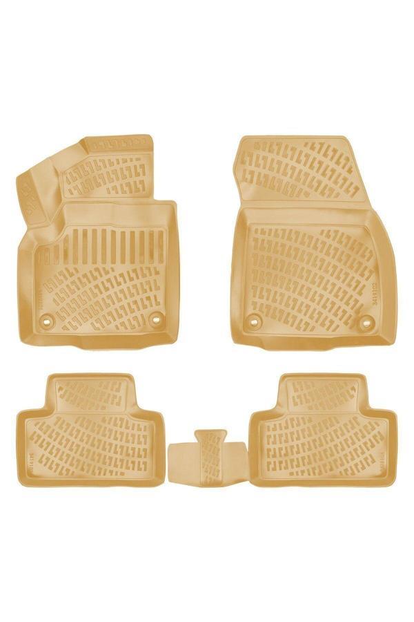 Rizline Land Rover Range Rover Evoque 2011 Araca Özel Tasarım 3D Havuzlu Bej Paspas - Image 1