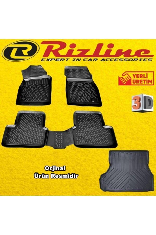 Rizline Vectra B 3D Havuzlu Paspas+Bagaj Havuzu 1996-2002 Arası - Image 1